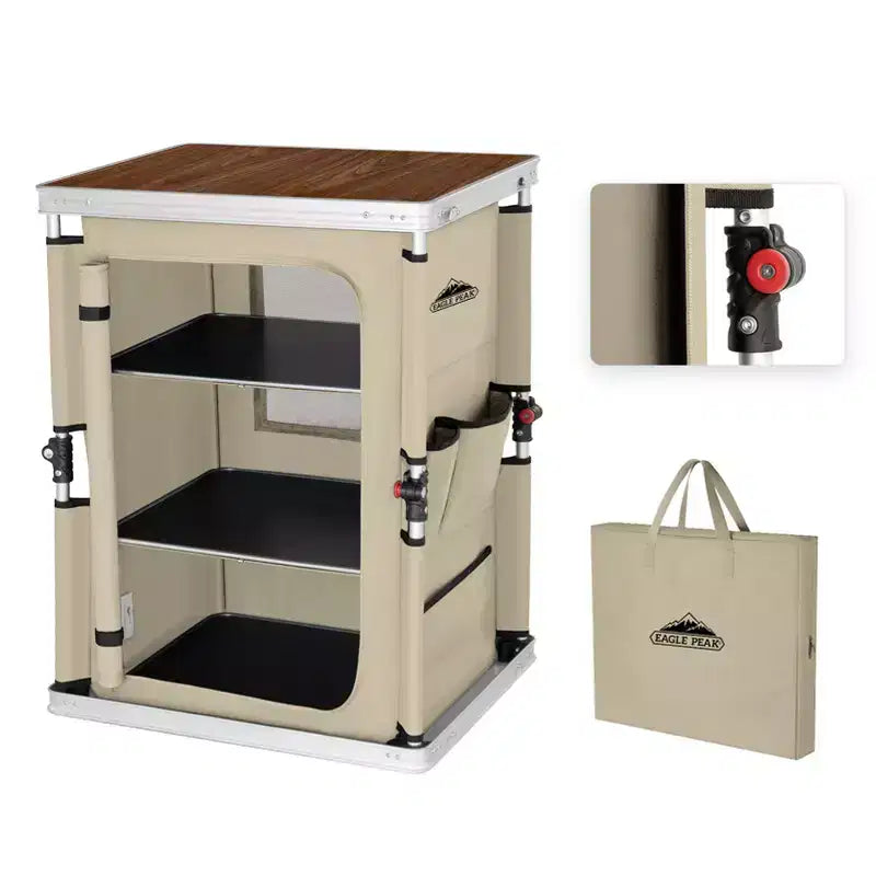 Table de camping pliable multicolore, individuelle