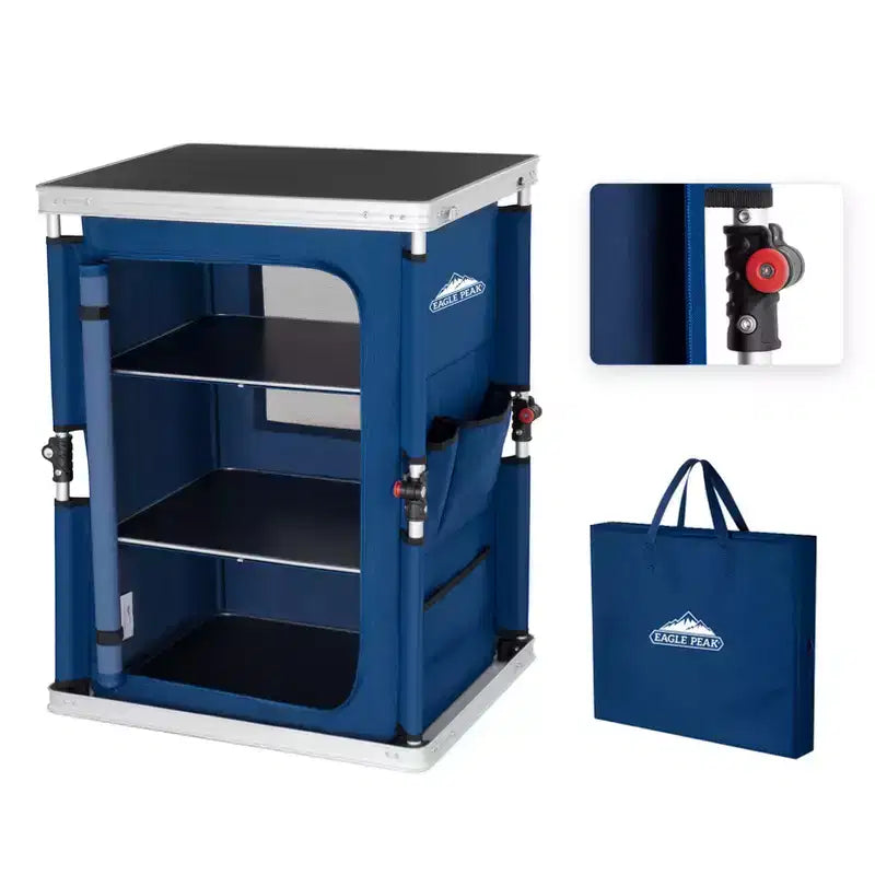 Table de camping pliable multicolore, individuelle