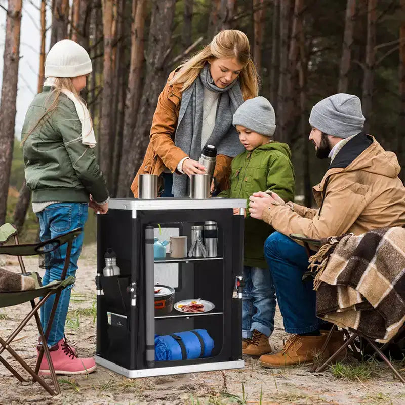 Table de camping pliable multicolore, individuelle