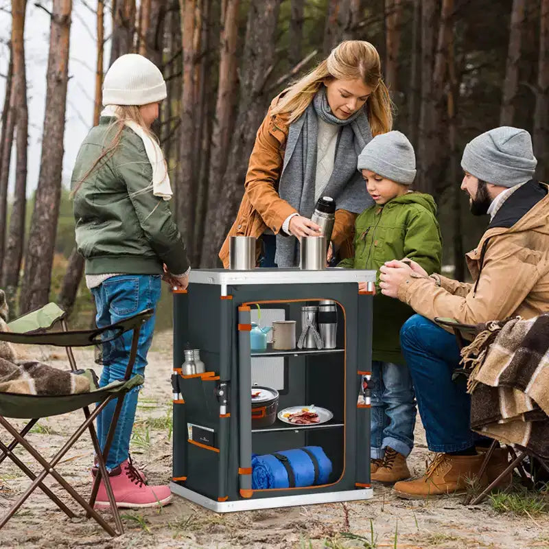 Table de camping pliable multicolore, individuelle