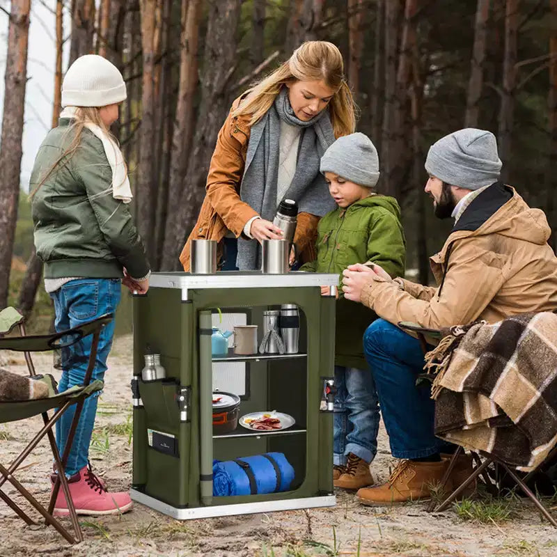 Table de camping pliable multicolore, individuelle