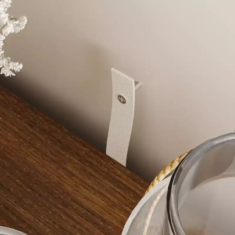 Meuble TV moderne en bois naturel, style minimaliste, convient aux téléviseurs jusqu'à 70 pouces