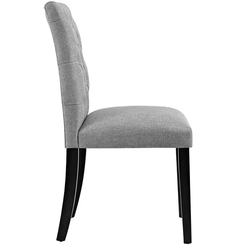 Chaise de salle à manger en tissu Duchess