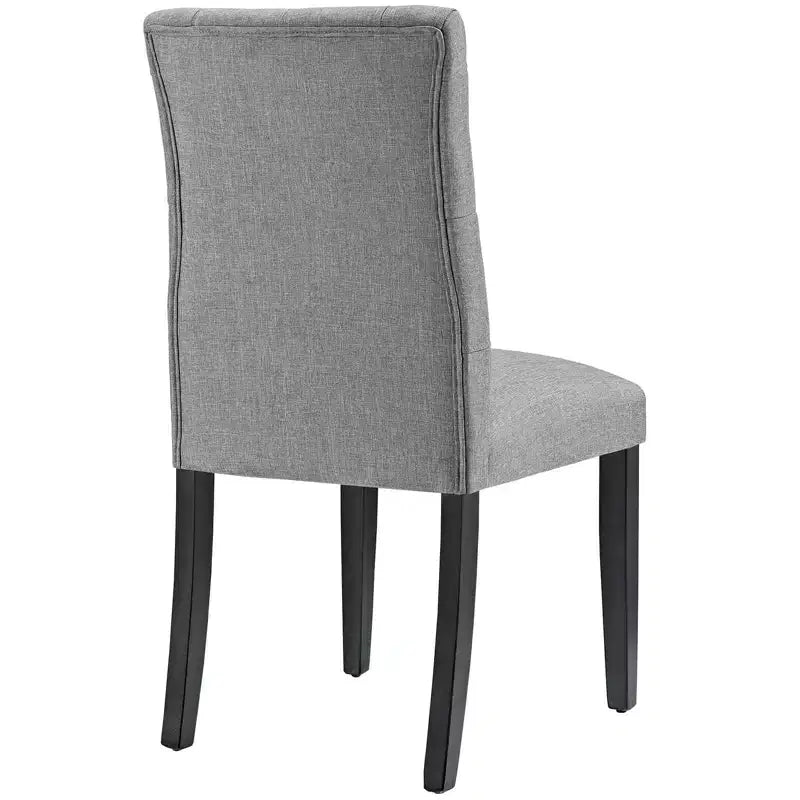 Chaise de salle à manger en tissu Duchess