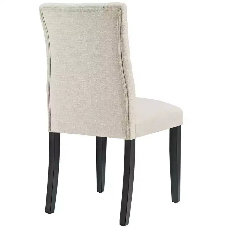 Chaise de salle à manger en tissu Duchess