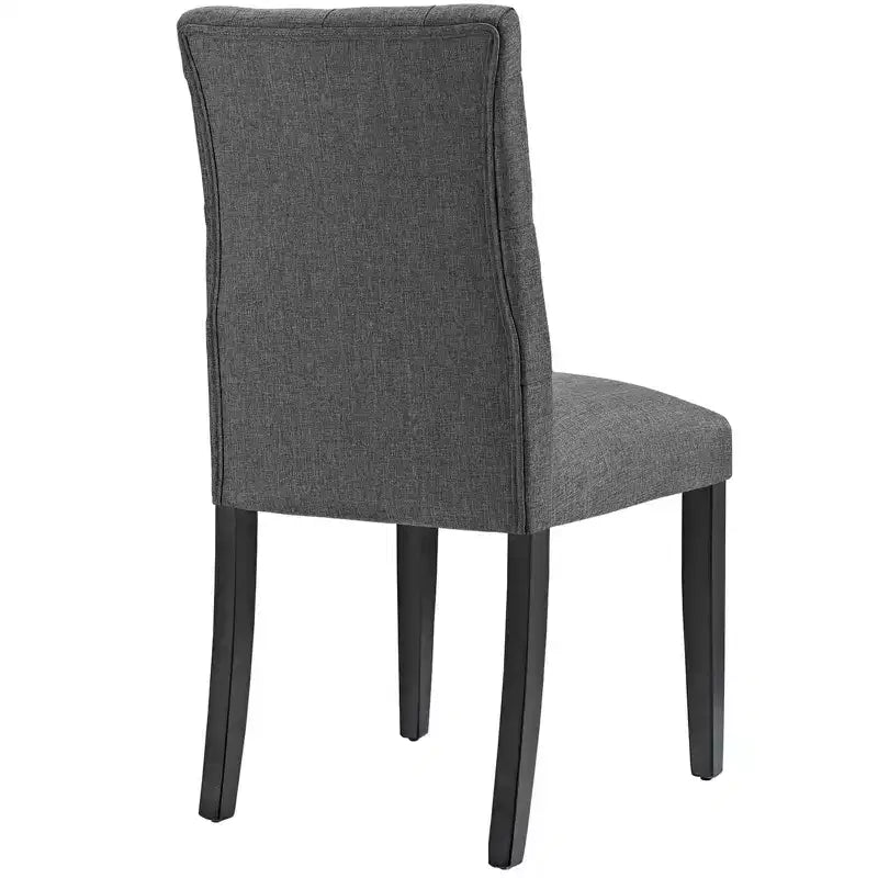 Chaise de salle à manger en tissu Duchess