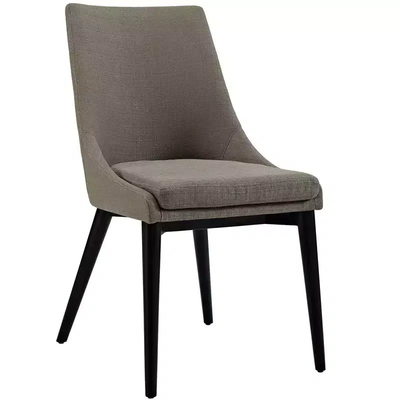 Chaise de salle à manger sans accoudoirs en tissu pour 1 – Plusieurs coloris