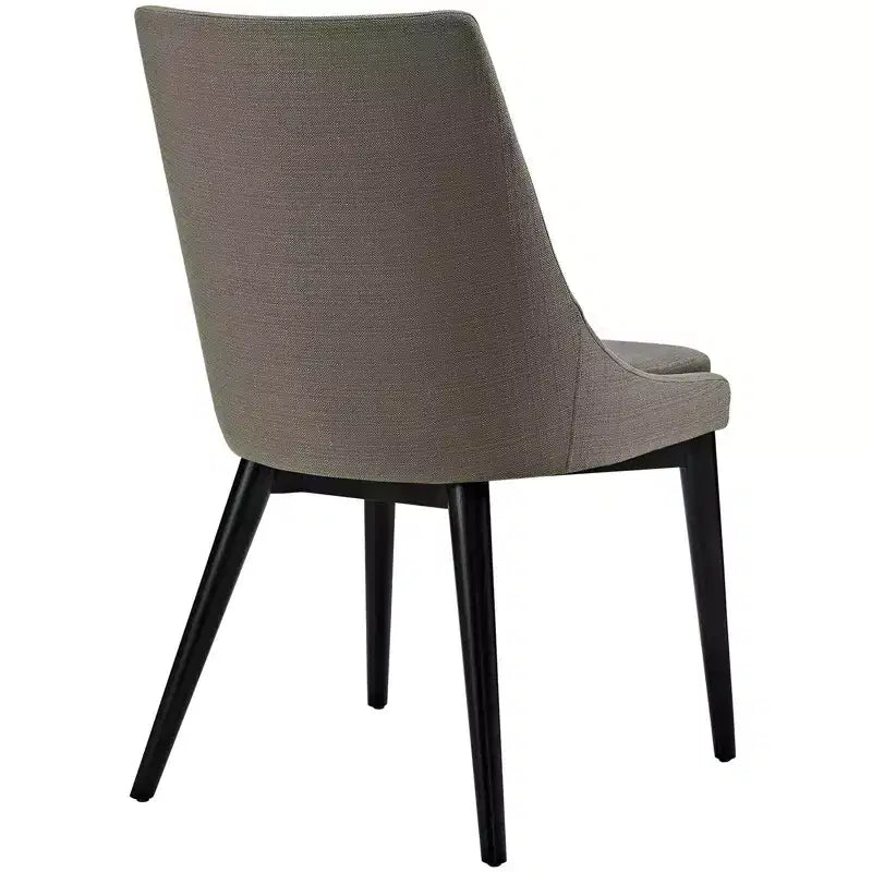 Chaise de salle à manger sans accoudoirs en tissu pour 1 – Plusieurs coloris