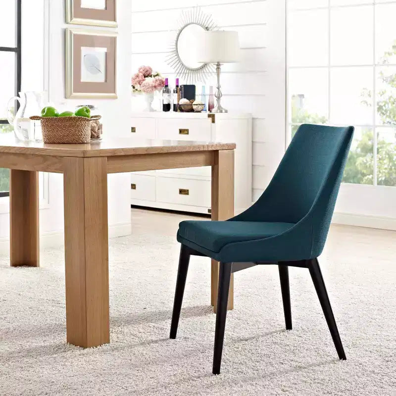 Chaise de salle à manger sans accoudoirs en tissu pour 1 – Plusieurs coloris