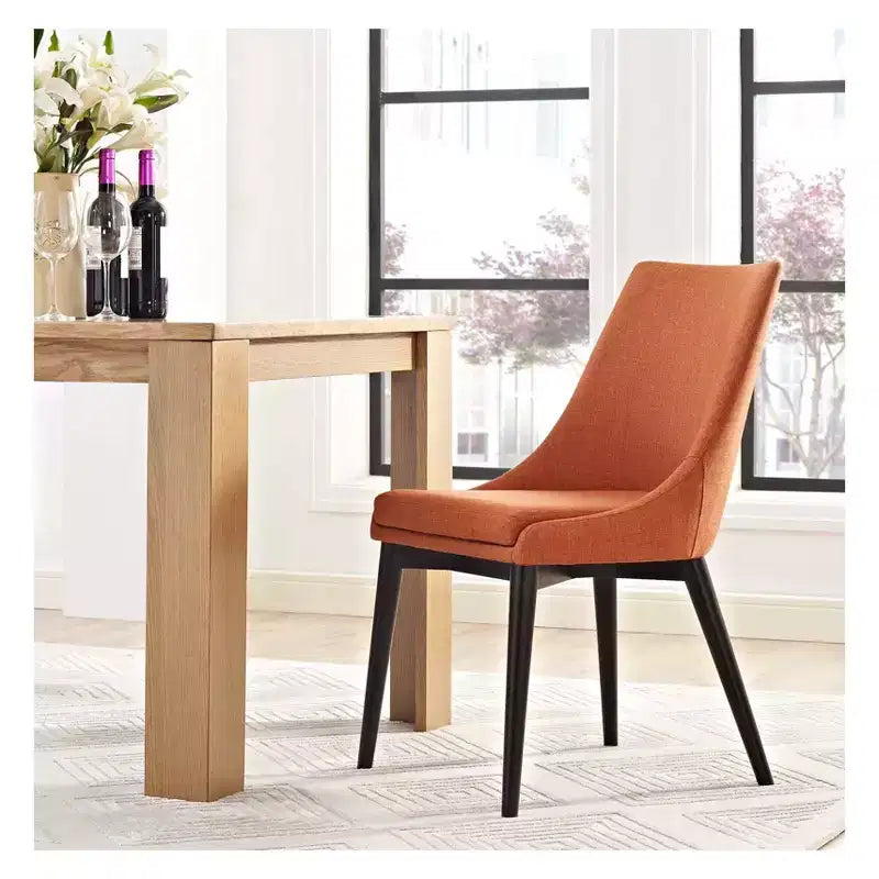 Chaise de salle à manger sans accoudoirs en tissu pour 1 – Plusieurs coloris