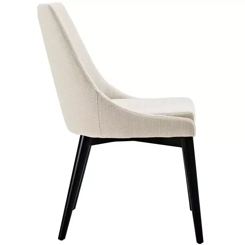 Chaise de salle à manger sans accoudoirs en tissu pour 1 – Plusieurs coloris