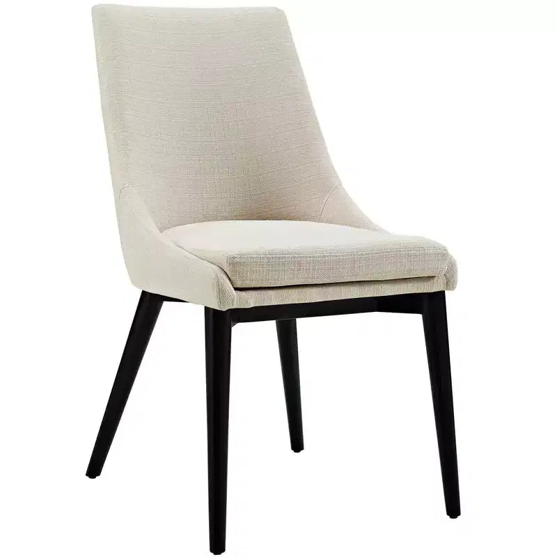 Chaise de salle à manger sans accoudoirs en tissu pour 1 – Plusieurs coloris