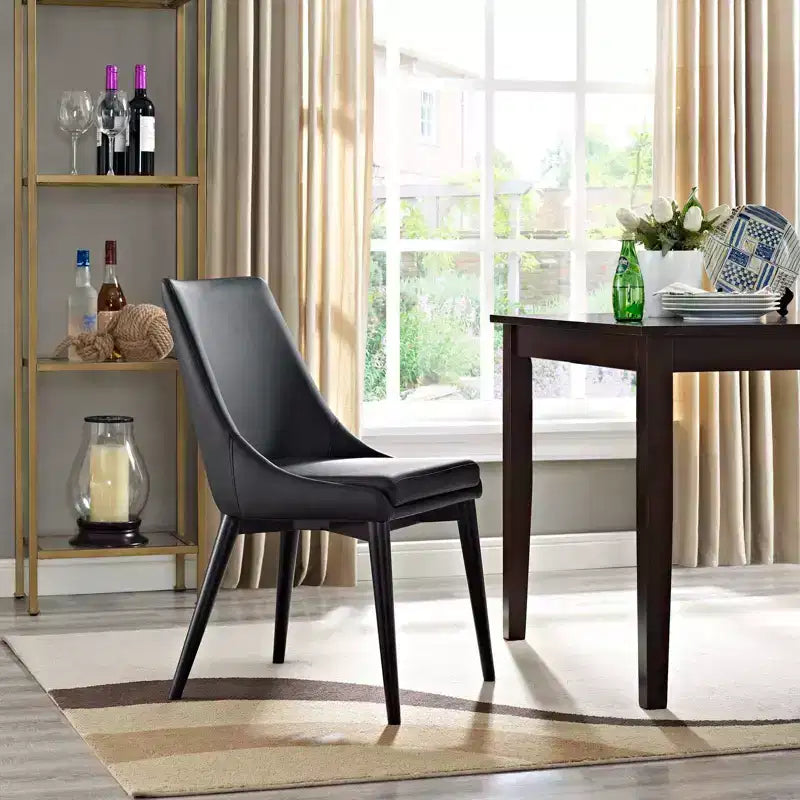 Chaise de salle à manger sans accoudoirs en tissu pour 1 – Plusieurs coloris