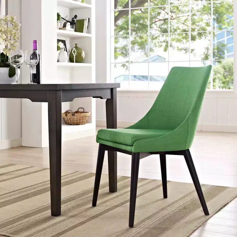 Chaise de salle à manger sans accoudoirs en tissu pour 1 – Plusieurs coloris