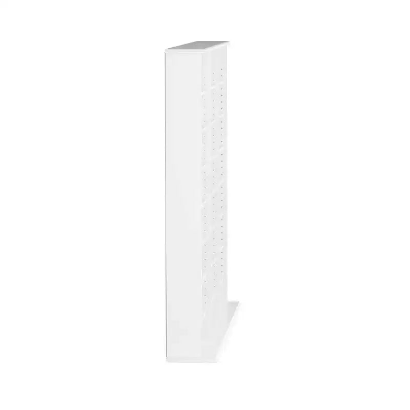 Étagère murale triple largeur – 24 tablettes ajustables, peut contenir 960 CD ou 405 DVD