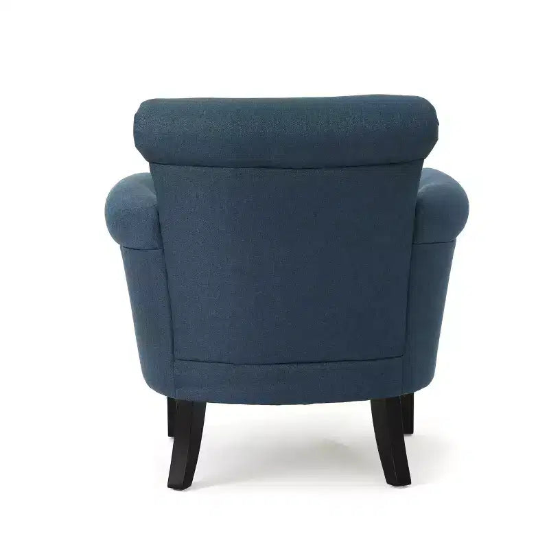 Fauteuil de club clouté vintage Brice – Clous décoratifs, capacité de 113 kg